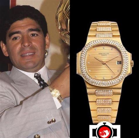 maradona patek philippe|Culture Of Time R.I.P. Diego Maradona, Soccer Giant .